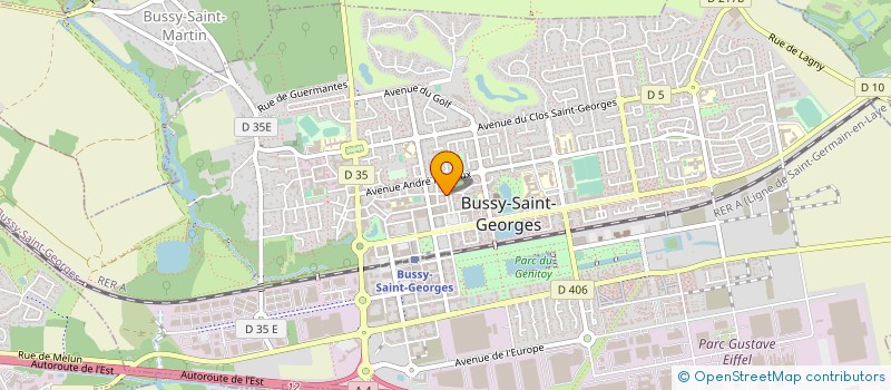 localisation de l'entreprise MONSIEUR JOSUE RIPOLL  BUSSY-SAINT-GEORGES