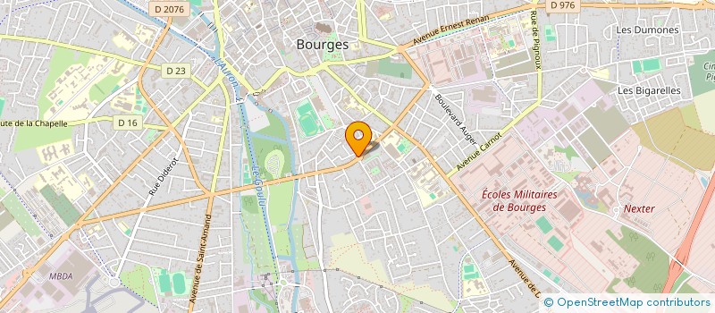 localisation de l'entreprise MONSIEUR JOSUE ROBIN à BOURGES