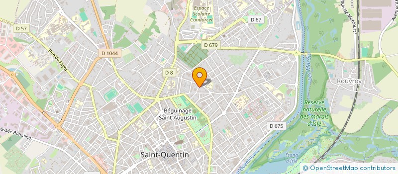 localisation de l'entreprise MONSIEUR JOSUE ROUSSE à SAINT-QUENTIN