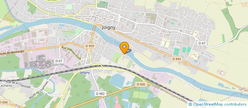 localisation de l'entreprise MONSIEUR JOSUE SOTT à JOIGNY