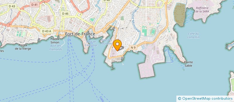 localisation de l'entreprise MONSIEUR JOSUE VICTORNI à FORT-DE-FRANCE