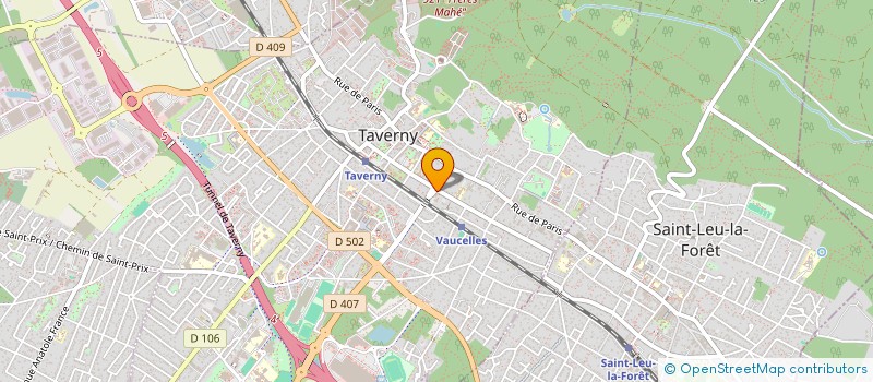 localisation de l'entreprise MONSIEUR JOSUE WEISS  TAVERNY