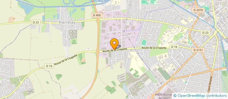 localisation de l'entreprise MONSIEUR JOSUE WEISS  BOURGES