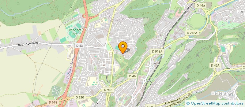 localisation de l'entreprise MONSIEUR JOSUE WINTERSTEIN  LONGWY