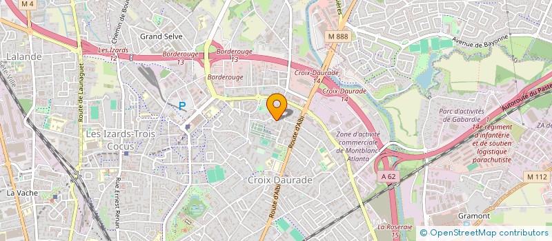 localisation de l'entreprise MONSIEUR JOSUE YAPO  TOULOUSE