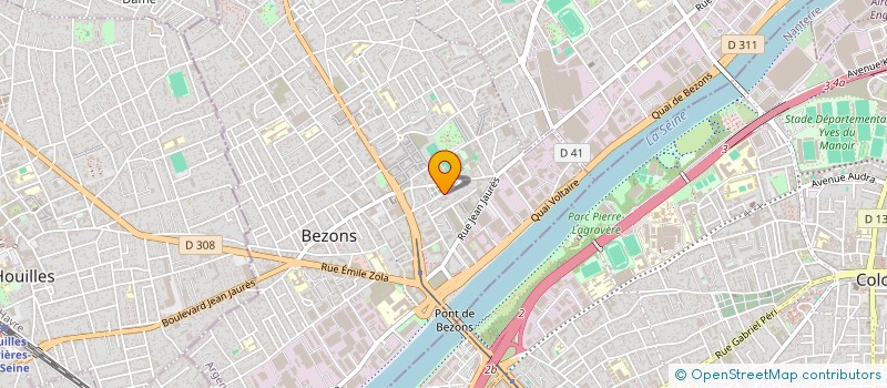 localisation de l'entreprise MONSIEUR JOSUE YOVOGAN à BEZONS