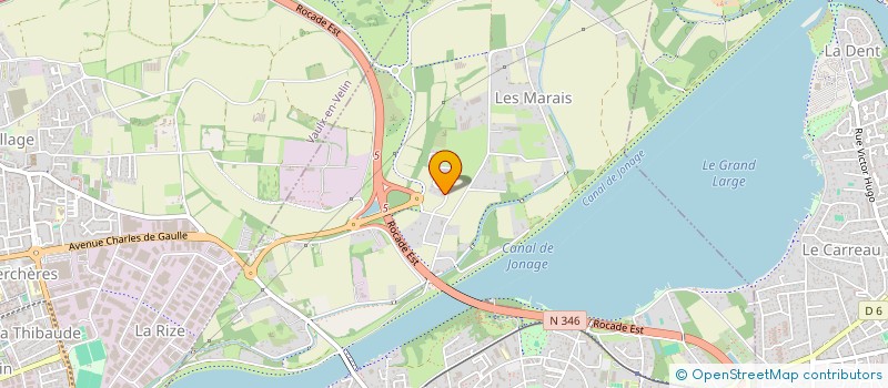 localisation de l'entreprise MONSIEUR JOSUEE VIDAL  DECINES-CHARPIEU