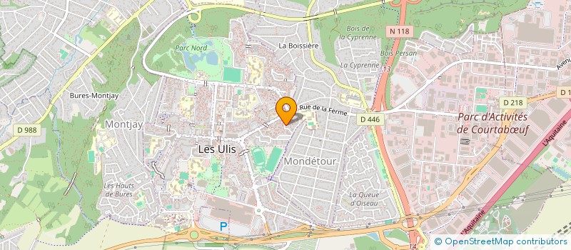 localisation de l'entreprise MONSIEUR JOSUHA GROSY à LES ULIS