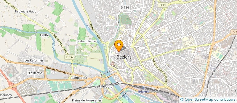 localisation de l'entreprise MONSIEUR JOSY BOUSQUET à BEZIERS