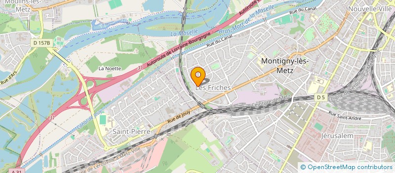 localisation de l'entreprise MONSIEUR JOSY D ULISSE à MONTIGNY-LES-METZ
