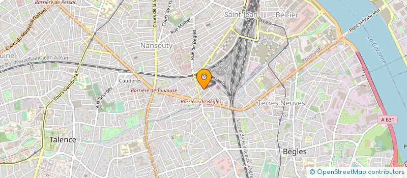 localisation de l'entreprise MONSIEUR JOSY LUMBROSO à BORDEAUX