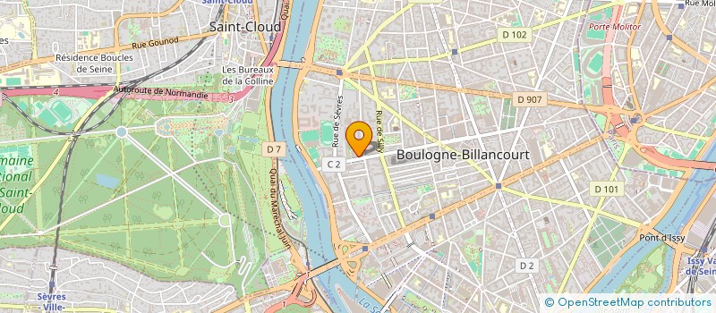 localisation de l'entreprise MONSIEUR JOUAD BEN LEMQADEM à BOULOGNE BILLANCOURT