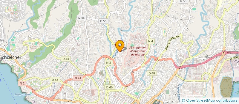 localisation de l'entreprise MONSIEUR JOUBEN BRUTUS  FORT-DE-FRANCE