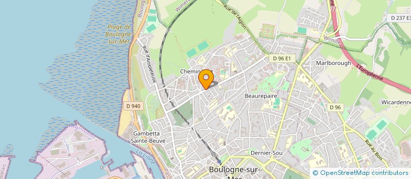 localisation de l'entreprise MONSIEUR JOUINI MOHAMED ALI  BOULOGNE-SUR-MER