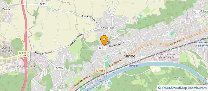 localisation de l'entreprise MONSIEUR JOULIE ET MADAME LENZ à MIRIBEL