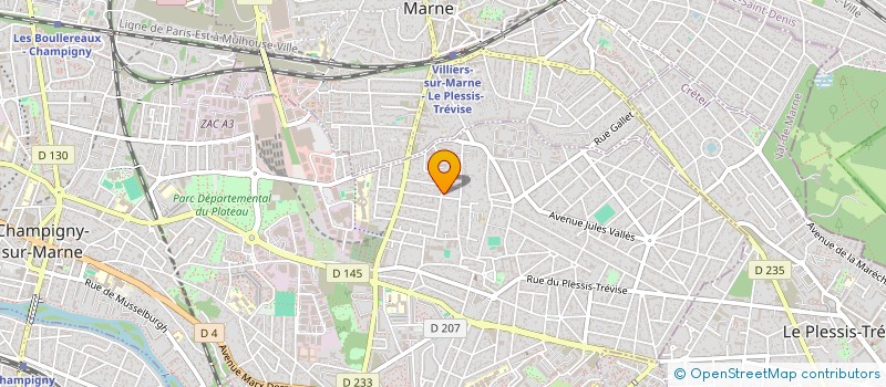 localisation de l'entreprise MONSIEUR JOULIOS JOULIOU à CHAMPIGNY-SUR-MARNE