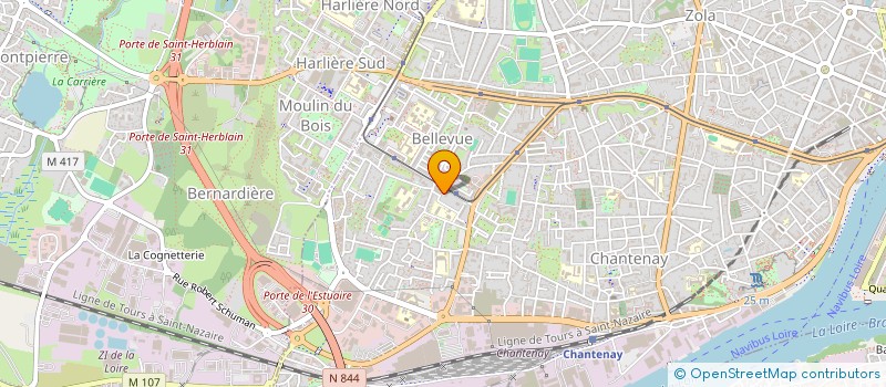localisation de l'entreprise MONSIEUR JOUMA ISSAK JALLIH à NANTES