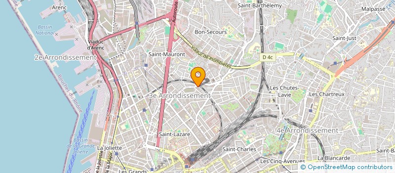 localisation de l'entreprise MONSIEUR JOUNAIDE SOLOVAVY à MARSEILLE
