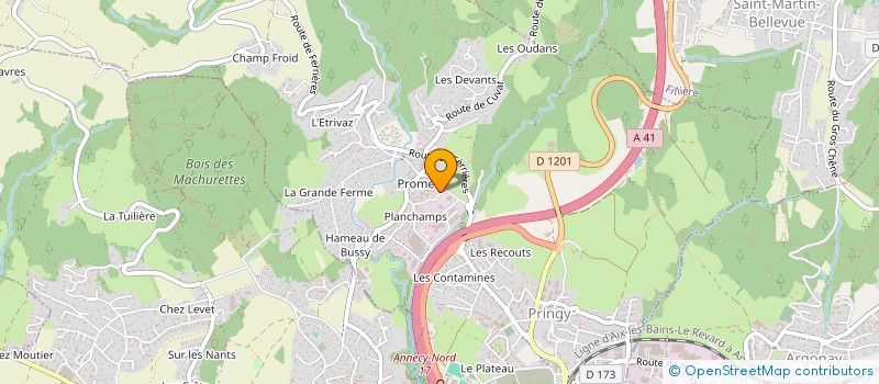 localisation de l'entreprise MONSIEUR JOUNAUX DAMIEN  LA CHAPELLE-BERTRAND