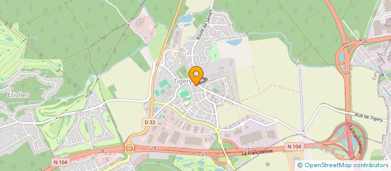 localisation de l'entreprise MONSIEUR JOVAN HOFSTETTER à TIGERY