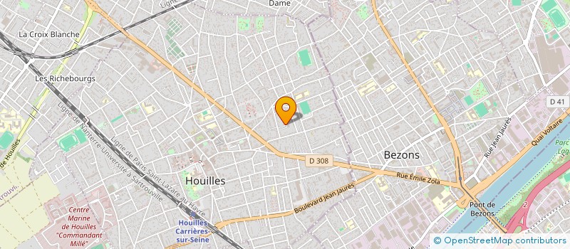 localisation de l'entreprise MONSIEUR JOVAN MARINKOVIC  HOUILLES