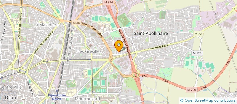 localisation de l'entreprise MONSIEUR JOVAN PANETIE à DIJON