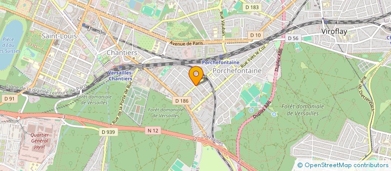 localisation de l'entreprise MONSIEUR JOVANI RAZAFIMANDIMBY à VERSAILLES