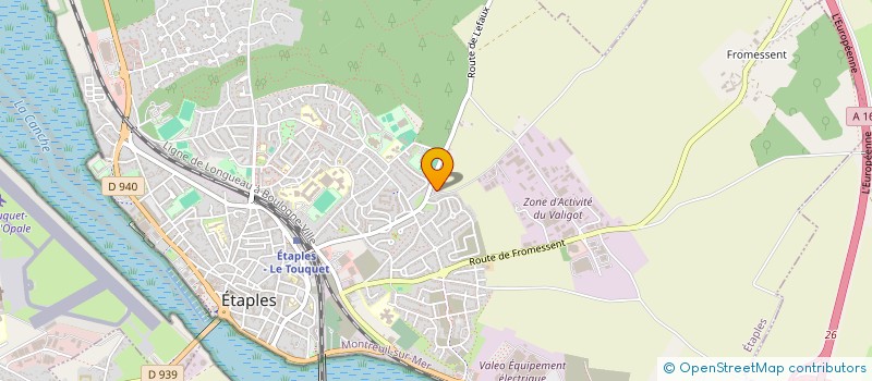 localisation de l'entreprise MONSIEUR JOVANNI VALUN à ETAPLES