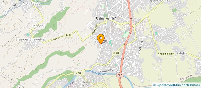 localisation de l'entreprise MONSIEUR JOVANNY MOUNICHETTY  SAINT-ANDRE