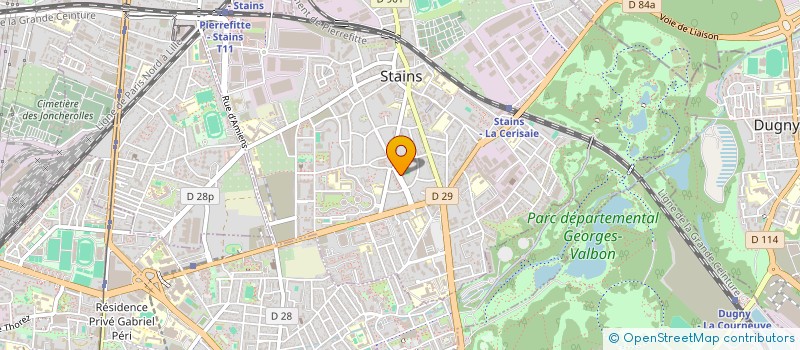 localisation de l'entreprise MONSIEUR JOVANY SEPINA à STAINS