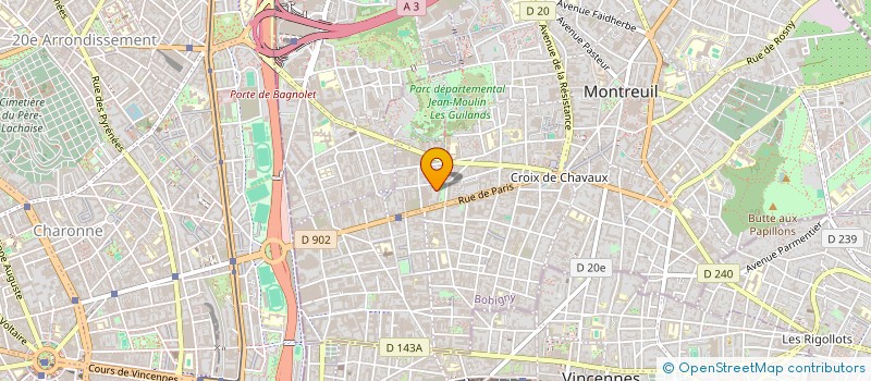 localisation de l'entreprise MONSIEUR JOVENCO NAKOV à MONTREUIL