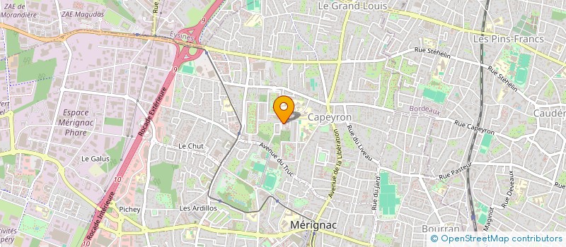 localisation de l'entreprise MONSIEUR JOVIC TASSI  MERIGNAC