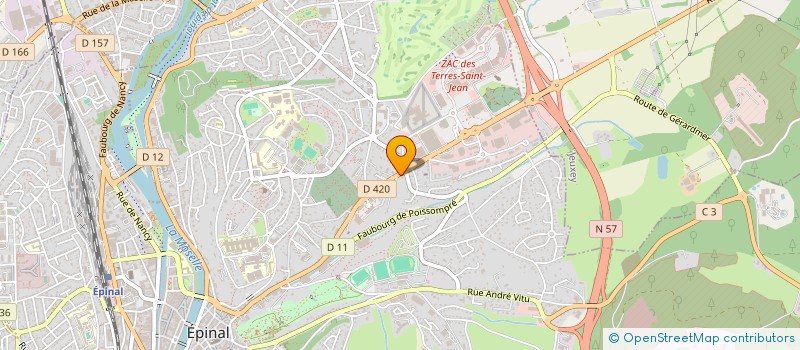 localisation de l'entreprise MONSIEUR JOVICA ILIC à EPINAL