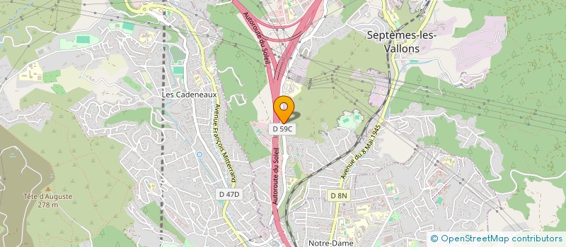 localisation de l'entreprise MONSIEUR JOVO ACAMOVIC à SEPTEMES-LES-VALLONS