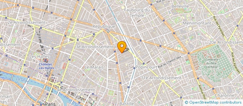 localisation de l'entreprise MONSIEUR JOVO MARKOVIC à PARIS
