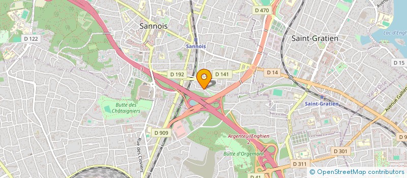 localisation de l'entreprise MONSIEUR JOY MAROUN à SANNOIS