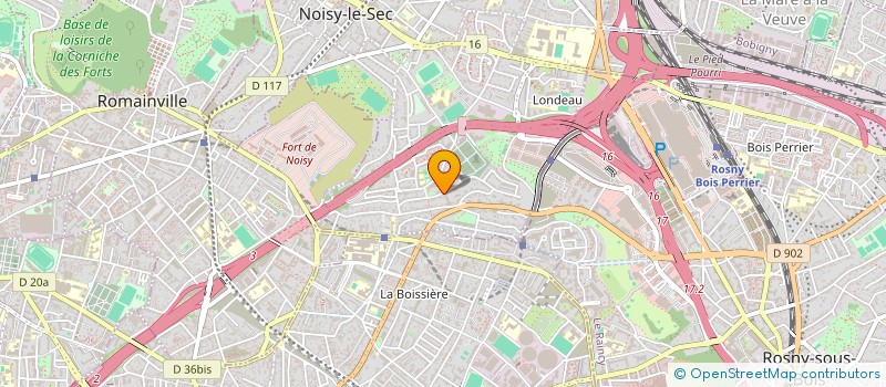 localisation de l'entreprise MONSIEUR JOYCE LASSA à NOISY-LE-SEC