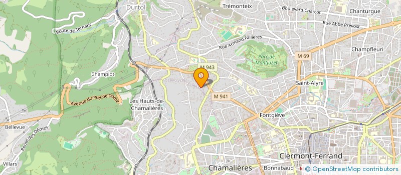 localisation de l'entreprise MONSIEUR JOYCE LITAMPHA  CLERMONT-FERRAND