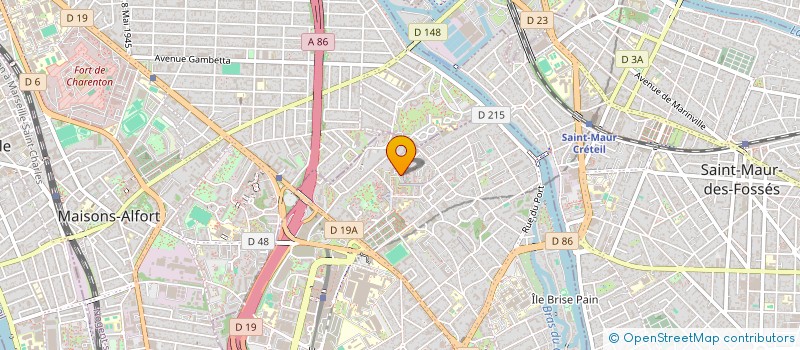 localisation de l'entreprise MONSIEUR JOYCE WOODHOUSE  CRETEIL