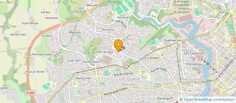 localisation de l'entreprise MONSIEUR JOYNAL AHMAED à BREST