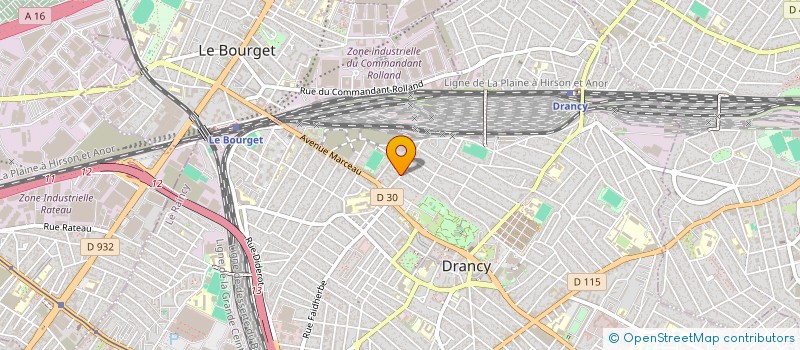 localisation de l'entreprise MONSIEUR JOYNUL ISLAM  DRANCY