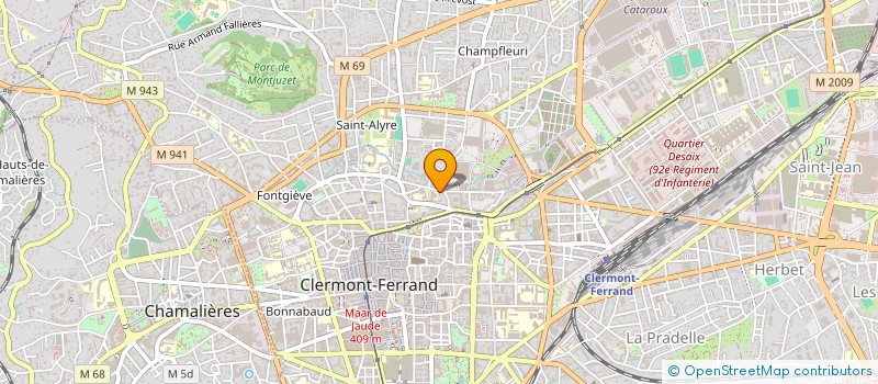 localisation de l'entreprise MONSIEUR JOZEF KOTLAR  CLERMONT-FERRAND