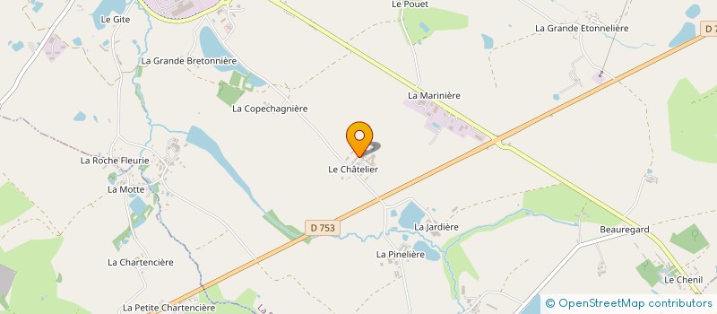 localisation de l'entreprise MONSIEUR JOZEL DUEDAL  LA BRUFFIERE