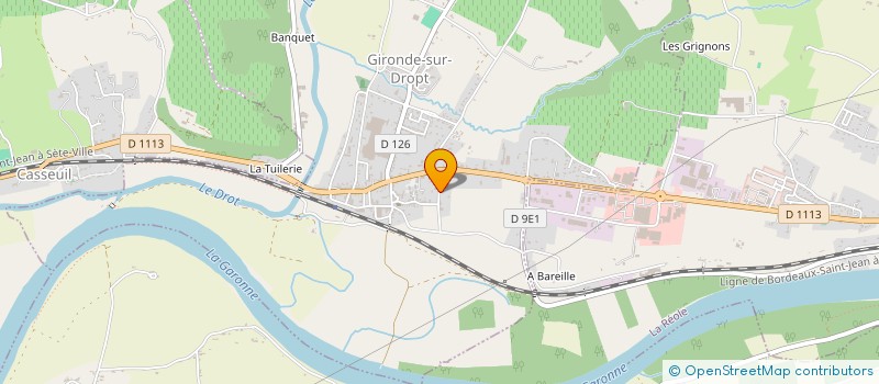 localisation de l'entreprise MONSIEUR JOZSEF KISS  GIRONDE-SUR-DROPT