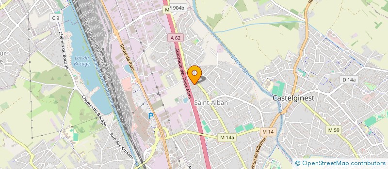 localisation de l'entreprise MONSIEUR JOZSEF ROSTAS à SAINT-ALBAN