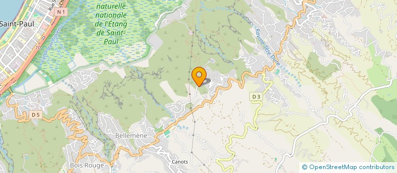 localisation de l'entreprise MONSIEUR JREMY MINEIAS  SAINT-PAUL