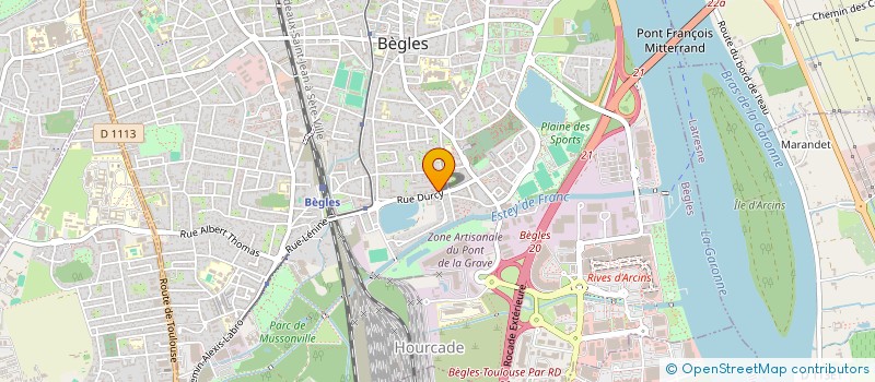 localisation de l'entreprise MONSIEUR JRISTYAN TSVETANOV à BEGLES