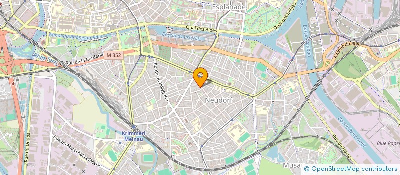 localisation de l'entreprise MONSIEUR JU-YOUNG KIM à STRASBOURG