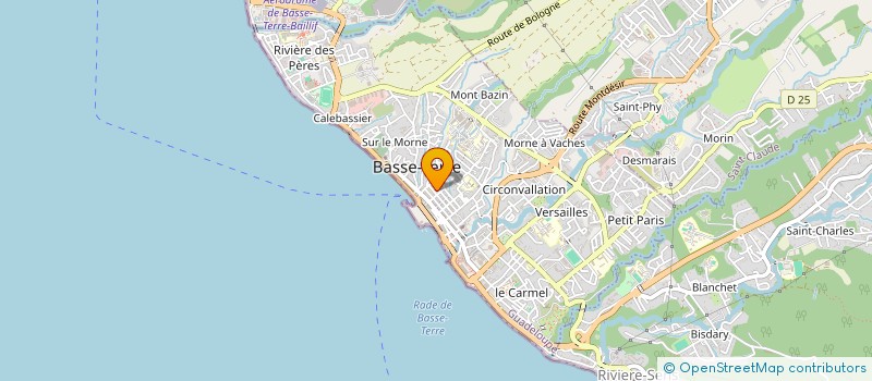 localisation de l'entreprise MONSIEUR JUA KALMERY à BASSE-TERRE