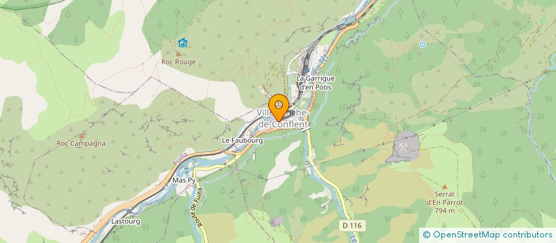 localisation de l'entreprise MONSIEUR JUAN AGUIAR à VILLEFRANCHE-DE-CONFLENT